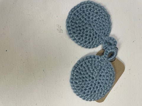Handmade crochet car coasters-pair Hannah Bodker