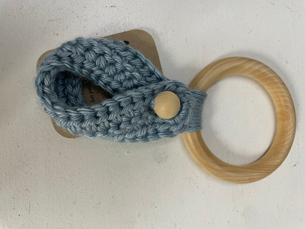 Handmade crochet Towel Hanger Hannah Bodker