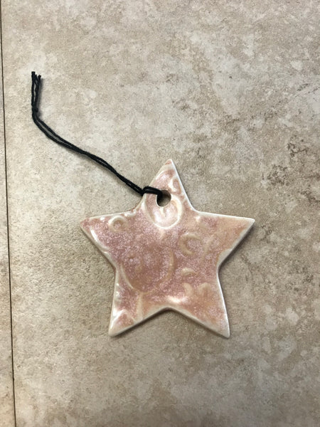 JoJo Pottery Star Ornament