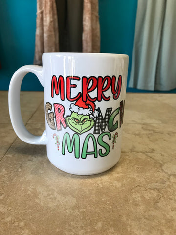 "Merry Grinchmas" Mug