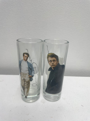 James Dean Pair Shot glasses