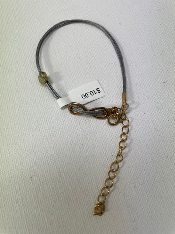 Gray 2-Strand copper Bracelet