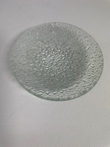 5" Round Jewelry Dish w/Pebble Finish