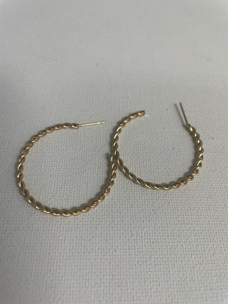 Assorted Gold Hoops