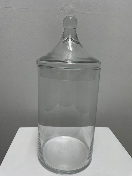 10" Glass Vase with Hershey Kiss Top
