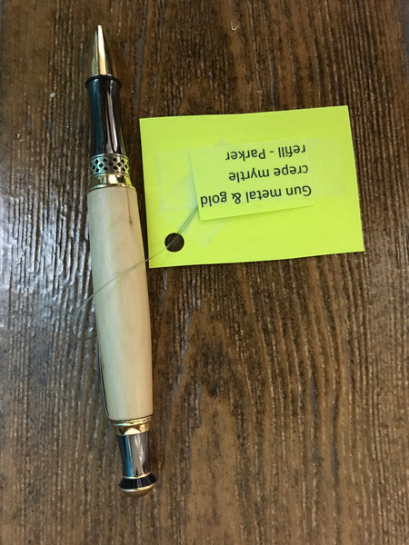 Custom Wood and Stone Pens