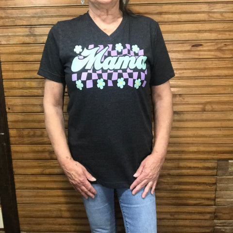Checkered Mama T-Shirt
