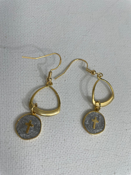 Cross Earrings