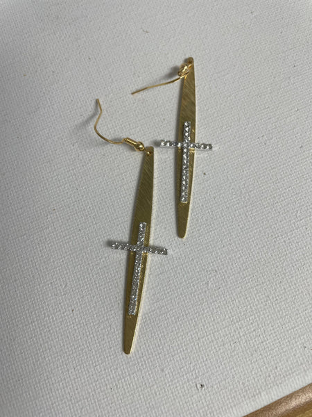 Cross Earrings