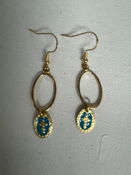 Cross Earrings