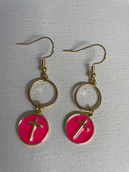 Cross Earrings