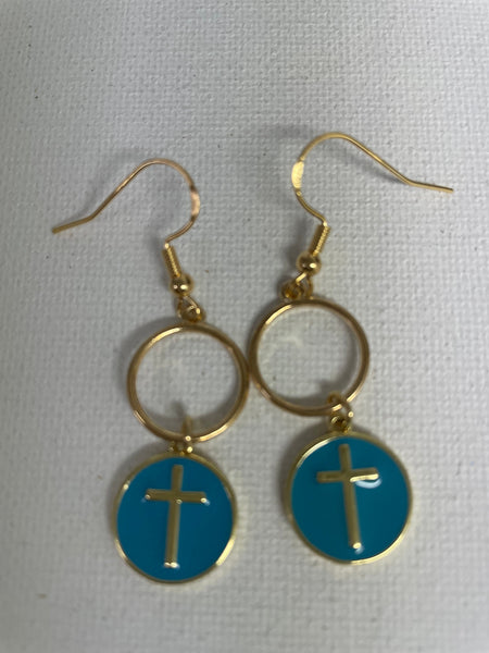 Cross Earrings