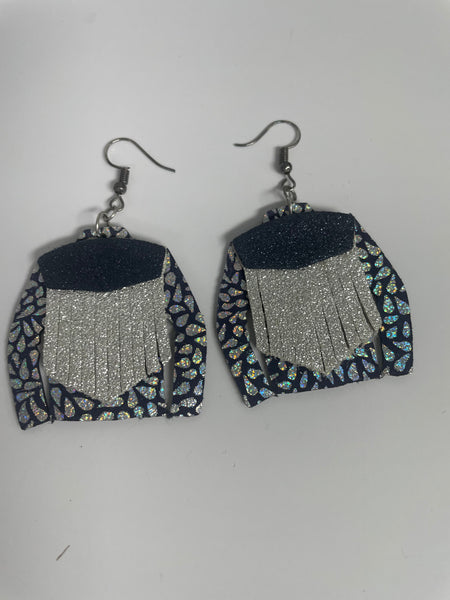 Cowgirl Jacket Earrings OhhMy! Gifts and Things, LLC