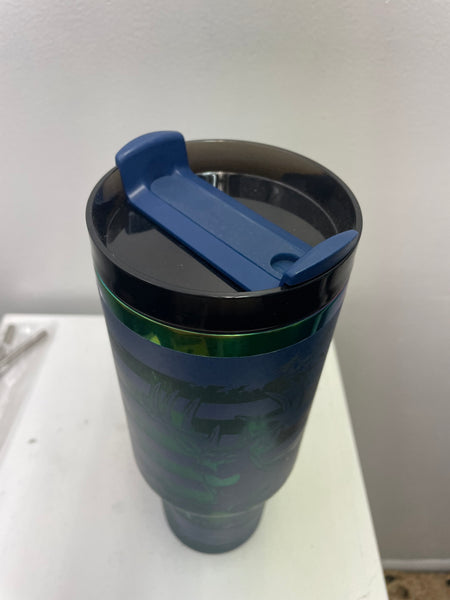 40 oz. Hunter Fisher Navy Tumbler