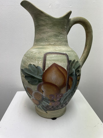 14"Tall Decorative Mexican Water Pitcher