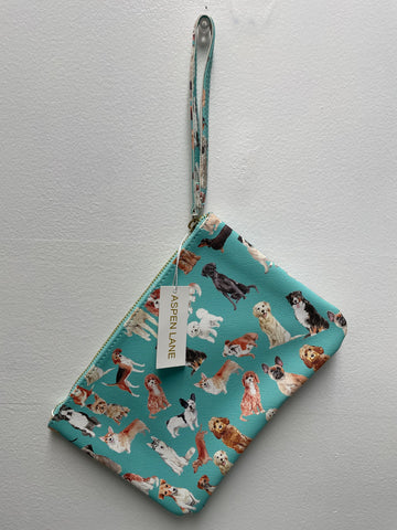 Dog Lover’s Dream Makeup Bag – Cute Travel Pouch Featuring All Your Favorite Breeds! Susan Dill-Su-z-q's