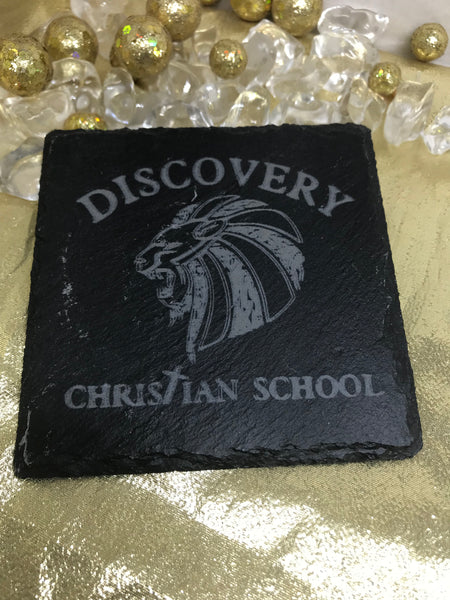 Coasters-Slate-Square-Discovery Christian School