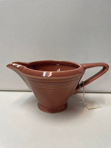 Salmon 1940s Homer Laughlin Creamer (Fiesta Harlequin Rose)