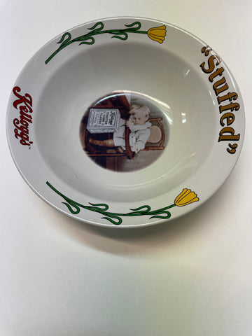 Set (4) Kelloggs 90th Anniversary Collectible Bowls-Stuffed