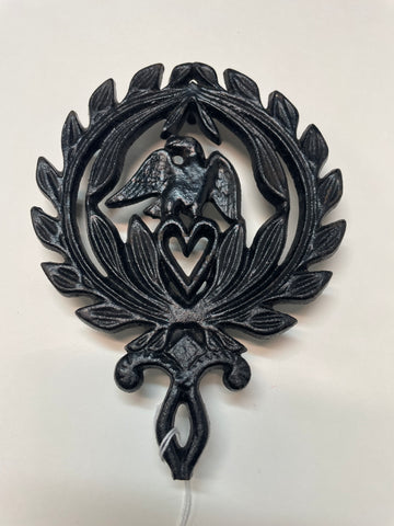 Vintage Wilton Cast Iron Trivet-black