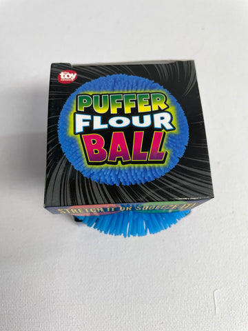 Puffer Flour Ball-blue