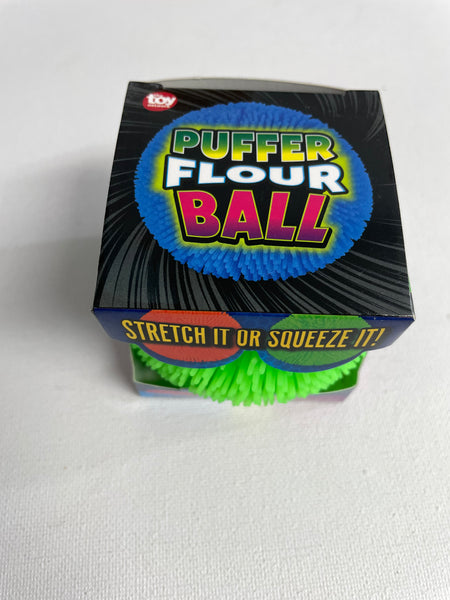 Puffer Flour Ball-green