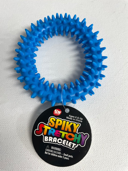 Spiky Stretchy Bracelet-blue