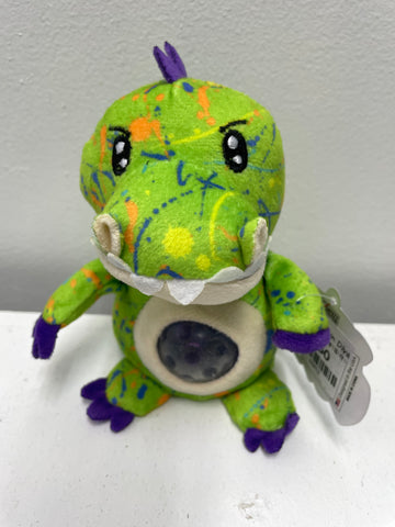 Stuffed Animal w/Belly Popz-green-deno