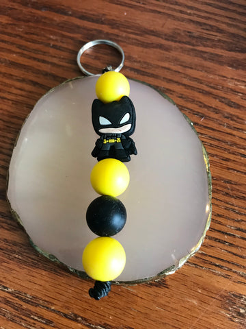 Batman Keychain-YellowBLack 