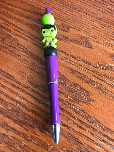 Beaded Pens-Hulk