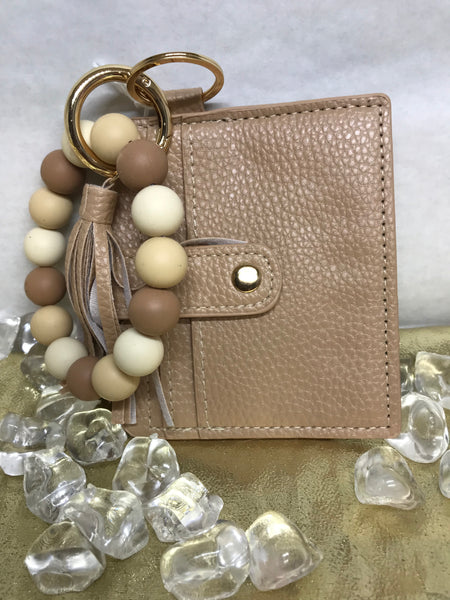 Wallet Wristlet-Camel