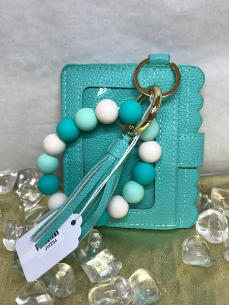 Wallet Wristlet-Sea Foam