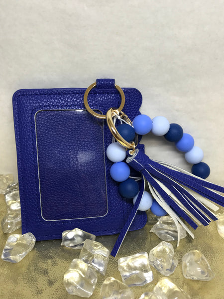 Wallet Wristlet-Cobolt Blue