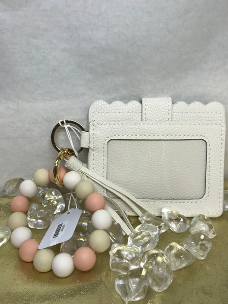 Wallet Wristlet-Cream