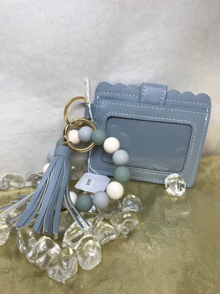 Wallet Wristlet-Powder Blue