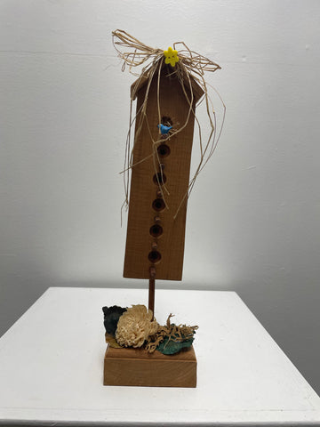 12" Tall Birdhouse Home Decor