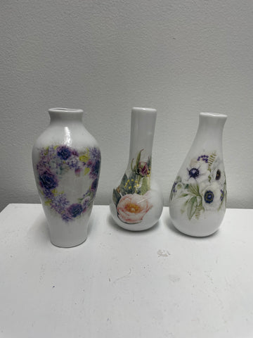 Small 3-piece Vase Set