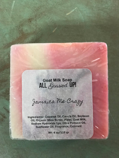 Goat Milk Soap-Jamaica Me Crazy