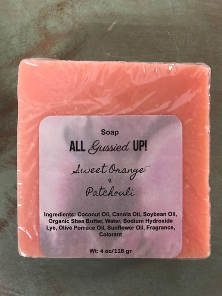 Soap-Sweet Orange & Patchouli