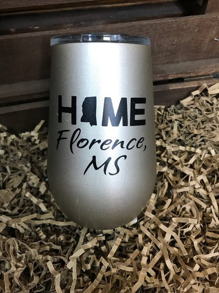 20oz Wine Tumblers-Home Florence Ms 