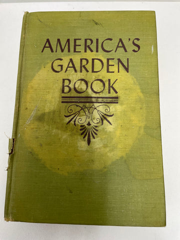 Used Green American Garden Book
