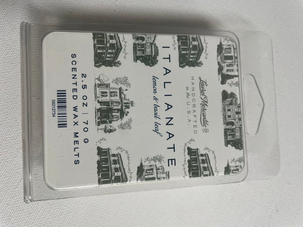 Italianate Lemon & Basil Wax Melt