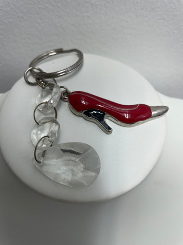 Red Shoe Key Ring