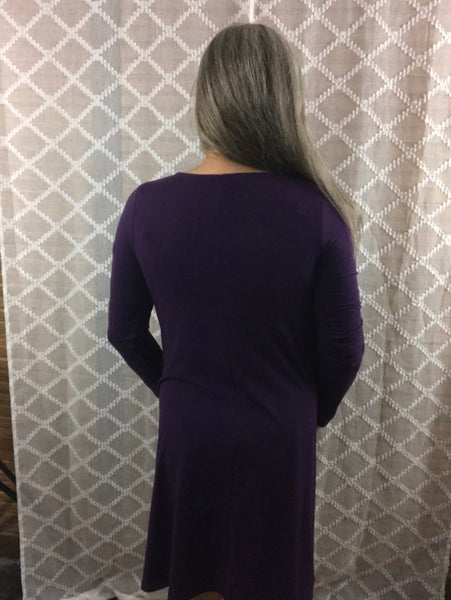 Purple Swing Dress