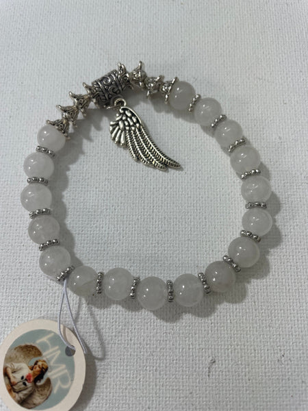 Stretch gemstone Religious Bracelets Stephanie Lewis