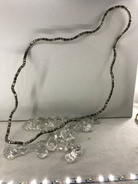 14" Abstract Slinky Changeable Necklace-Thin