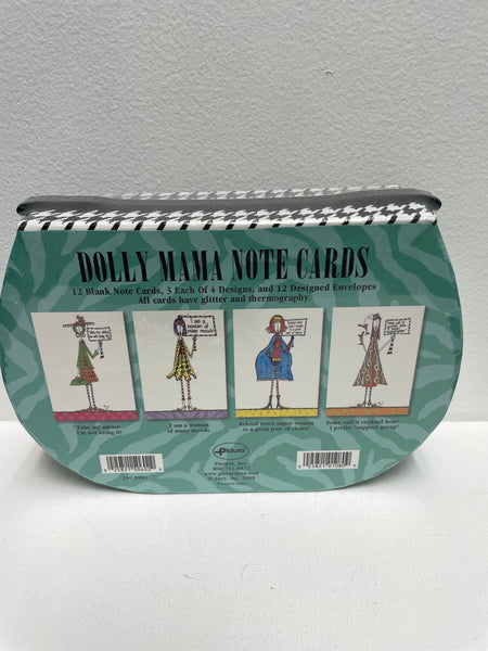 Dolly Mama Note cards-Set of 12 OhhMy! Gifts and Things, LLC