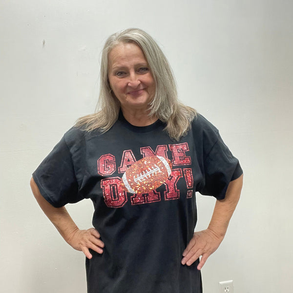 Game Day T-Shirt w/football