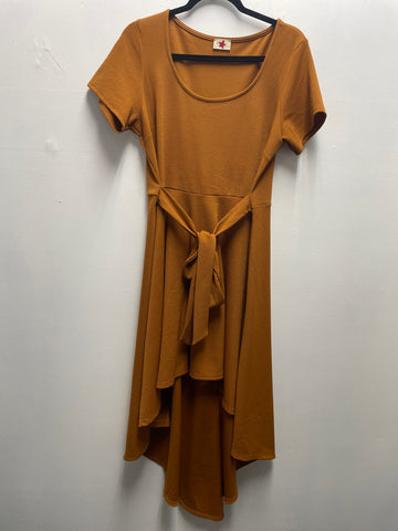 Preloved 2x Burnt Orange High-Low Dress OhhMy! Gifts and Things, LLC