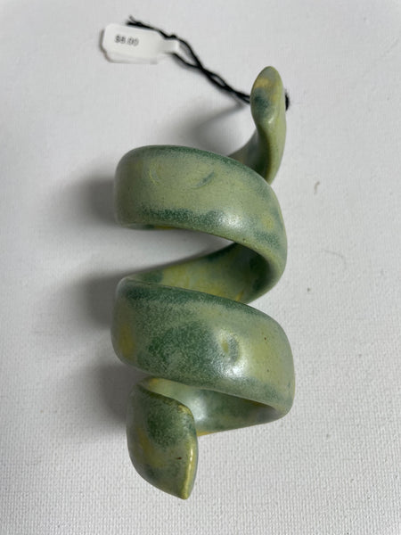 Handmade Ceramic spiral napkin Holder/ornament OhhMy! Gifts and Things, LLC